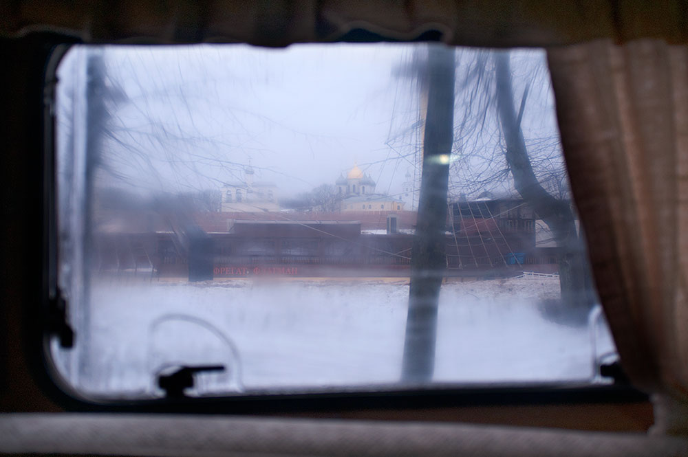 Вид на Новгородский кремль